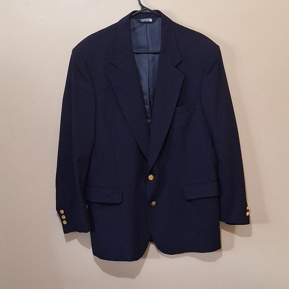 Vintage John Clarendon Wool Suit Jacket Blazer - Picture 1 of 6